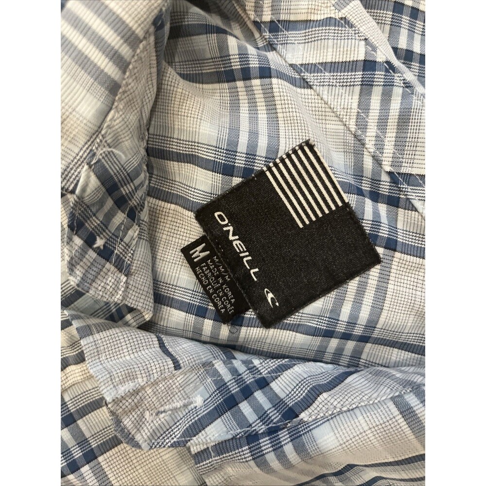 O'Neill Sterling Plaid Shirt (M) 009 - Picture 3 of 3